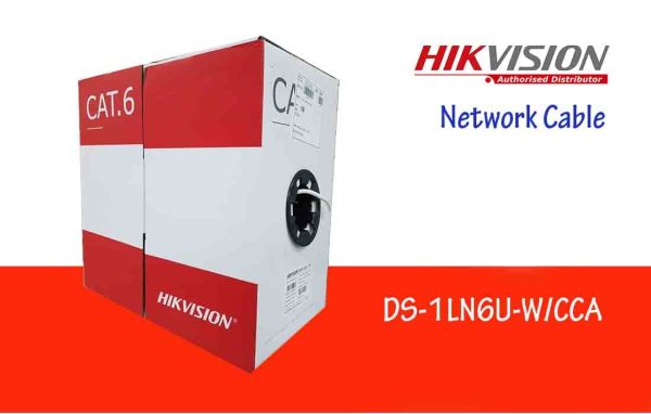 Hikvision DS-1LN6U-W/CCA 305 m CAT6 UTP Network Cable