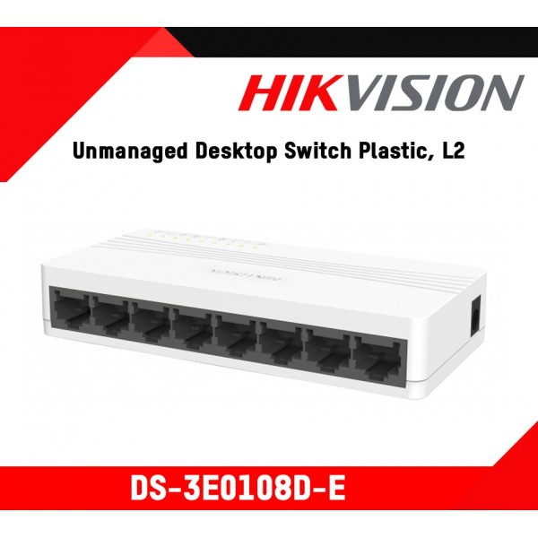8 Port Fast Ethernet Switch - DS-3E0108D-E