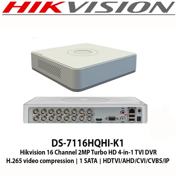 Hikvision DS-7116HQHI-K1 16-channel DVR