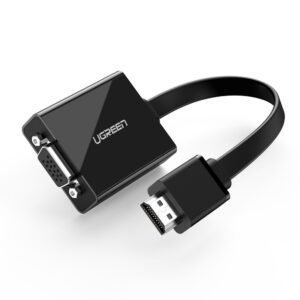 HDMI To VGA+3.5mm Audio With Power Port Converter