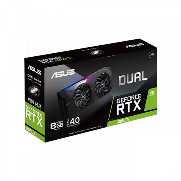 DUAL-RTX3060Ti-8G-V2 GeForce RTX™ 3060Ti V2 OC Edition 8GB GDDR6
