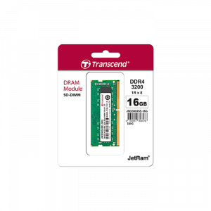 Transcend LAPTOP RAM - So-Dimm, DDR4 3200 MHz, 16 GB