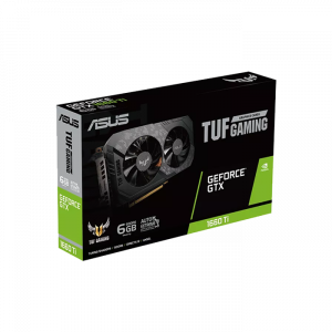 TUF-GTX1660Ti-6G-Evo-GAMING - ASUS TUF Gaming GeForce® GTX 1660 Ti EVO 6GB GDDR6 rocks high refresh rates for an FPS advantage without breaking a sweat.