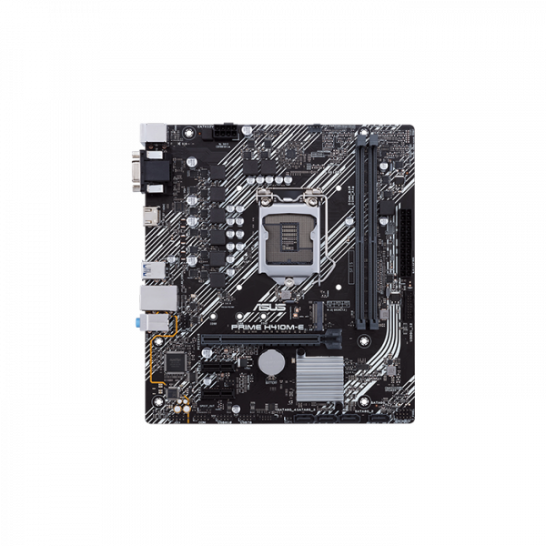 Prime H410M-E - Intel® H410 (LGA 1200) mic-ATX motherboard with M.2 support, DDR4 2933MHz, HDMI, D-Sub, USB 3.2 Gen 1 ports, SATA 6 Gbps, COM header