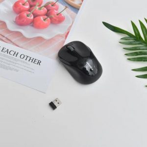 Stylish Flexible Wireless Mouse (Black)