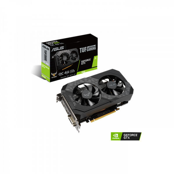 ASUS TUF-GTX1650-4GD6-GAMING - OC Edition 4GB GDDR6 is your ticket into PC gaming