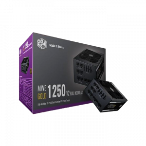 MPE-C501-AFCAG-IN-NEW Cooler Master MWE Gold 1250 V2 Power Supply, Ready for RTX Graphic Card, Fully Modular PSU