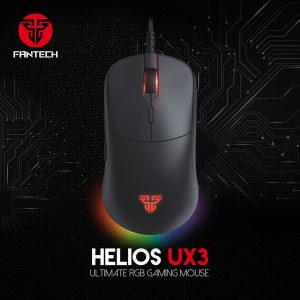 Fantech Combo UX3 HELIOS Gaming Mouse AND PRISMA MB01 Mouse Bungee