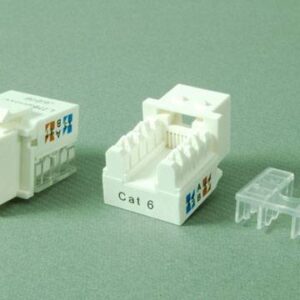 Cat6 UTP Keystone jacks (JKB06-UC6)