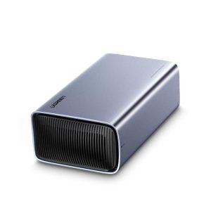 USB-C 3.1 To 3.5''/2.5" Dual Bay RAID Hard Drive Enclosure