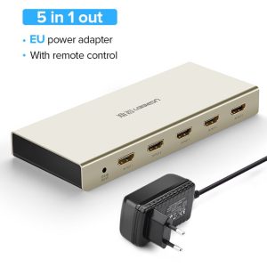 HDMI 5*1 Swith with 3.5mm Audio