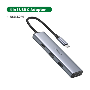 Type -C 3.0 To 4 Ports HUB