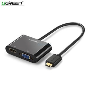HDMI to VGA+HDMI converter