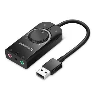 USB-A External Stereo Sound Adapter