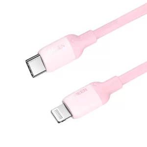 Skin-friendly Lightning To USB-C PD Charging Cable