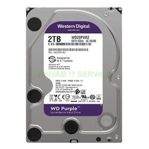 WD Purble Survillance HDD 2 TB
