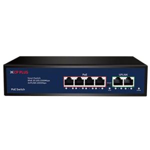 CP-DNW-GPU4G2-48 6 Ports Switch with 4 Gigabit PoE Ports & 2 Gigabit Uplink Ports