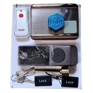 Smart Electric RIM Lock with Fingerprint, Card, Remote And Battery Operated